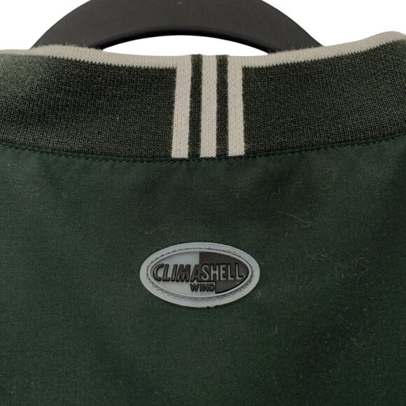 Adidas Climashell Jacket Mens XL Green V-Neck Vintage Athletic Activewear Golf - Picture 7 of 11